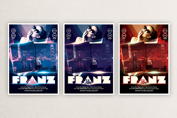 Franz 1 in Flyer Templates - product preview 2