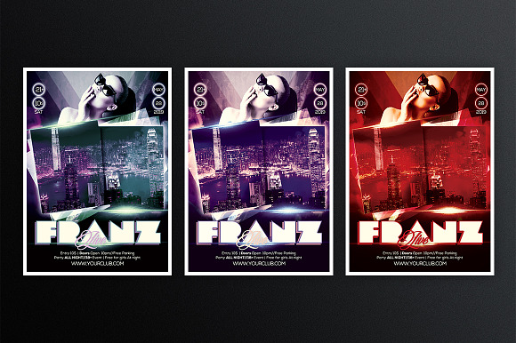 Franz 1 in Flyer Templates - product preview 3