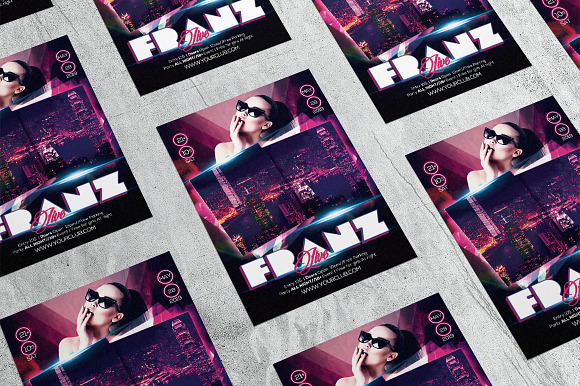 Franz 1 in Flyer Templates - product preview 4