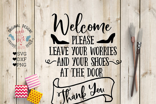 Welcome Cut File and Printable