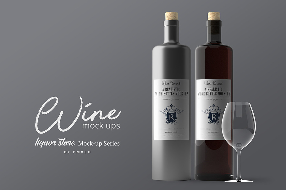 Wine Mockups V.2 in Product Mockups - product preview 8
