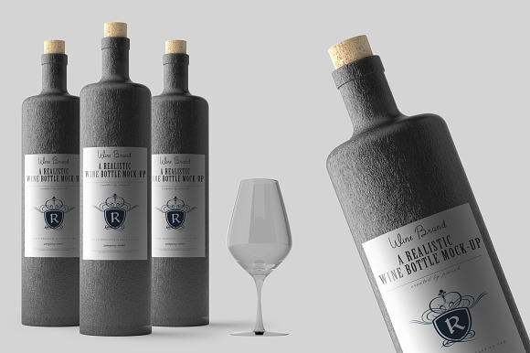 Wine Mockups V.2 in Product Mockups - product preview 3