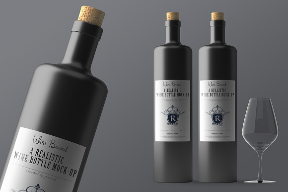 Wine Mockups V.2 in Product Mockups - product preview 5