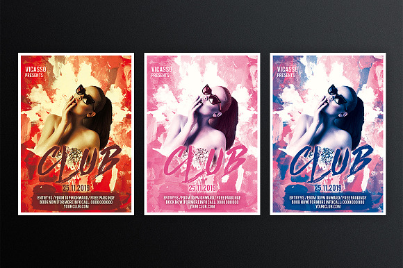 Club Night 2 in Flyer Templates - product preview 1