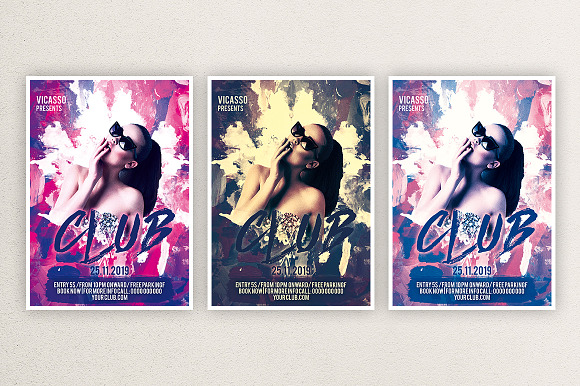Club Night 2 in Flyer Templates - product preview 2