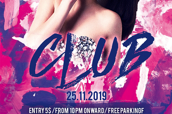 Club Night 2 in Flyer Templates - product preview 4
