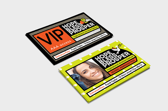 Christian Festival Business Card in Business Card Templates - product preview 1