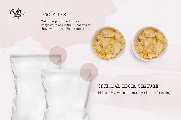 Snack bag mockup #9797 in Product Mockups - product preview 2