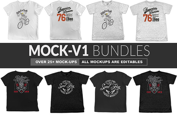 Apparel Mock-Ups Vol-1 (Bundle) in Product Mockups - product preview 4