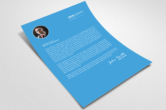 Word Resume Template in Resume Templates - product preview 3