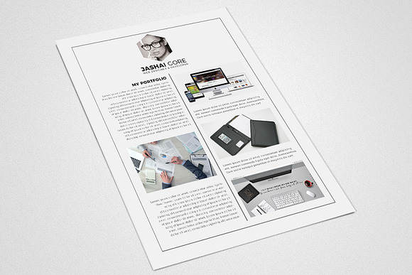 Professional Resume Design in Resume Templates - product preview 2