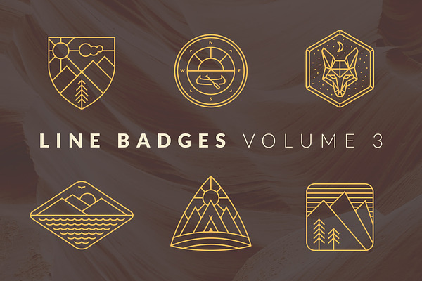 Line Badges - Volume 3