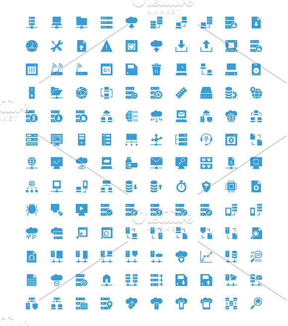 125+ Database and Server Icons in Server Icons - product preview 1