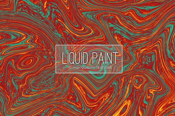 Liquid Paint in Textures - product preview 4