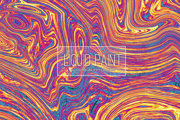 Liquid Paint in Textures - product preview 5