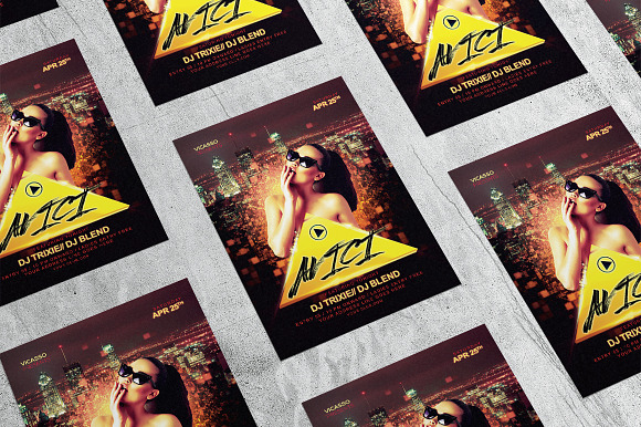 Avici 1 in Flyer Templates - product preview 3