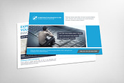 Business Solutions Postcard Template