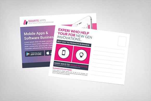 Repair Service Postcard Template in Postcard Templates - product preview 1