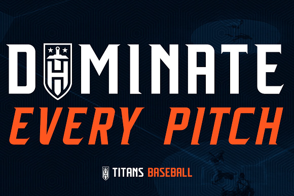 Triton Sports Font Family in Military Fonts - product preview 7