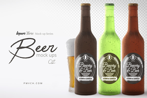 Liquor Store Mockup Bundle in Product Mockups - product preview 1