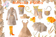Autumn Fashion Clipart