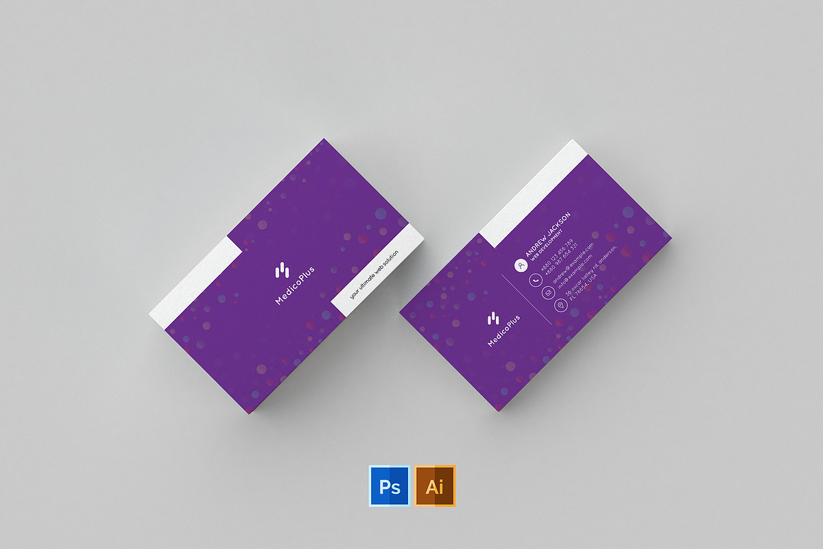 Business Card Template 35 in Business Card Templates - product preview 8