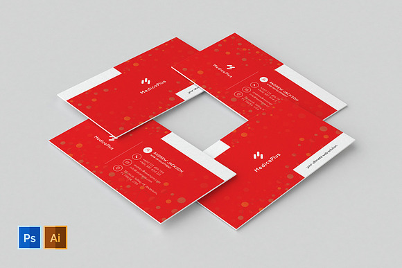 Business Card Template 35 in Business Card Templates - product preview 2