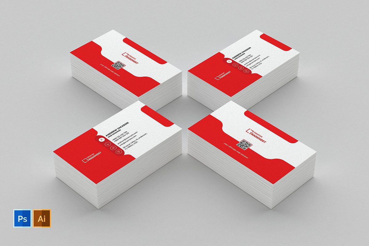Business Card Template 36 in Business Card Templates - product preview 8