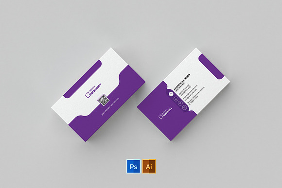 Business Card Template 36 in Business Card Templates - product preview 1