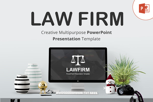 Law Firm PowerPoint Template