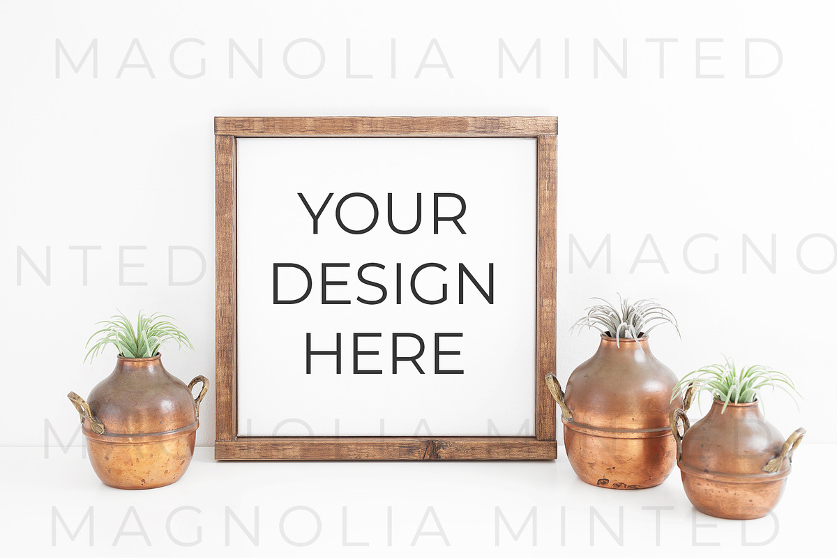 Farmhouse Frame Mockup 2 in Print Mockups - product preview 8