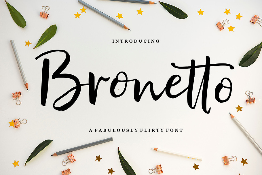 Bronetto Script in Script Fonts - product preview 8