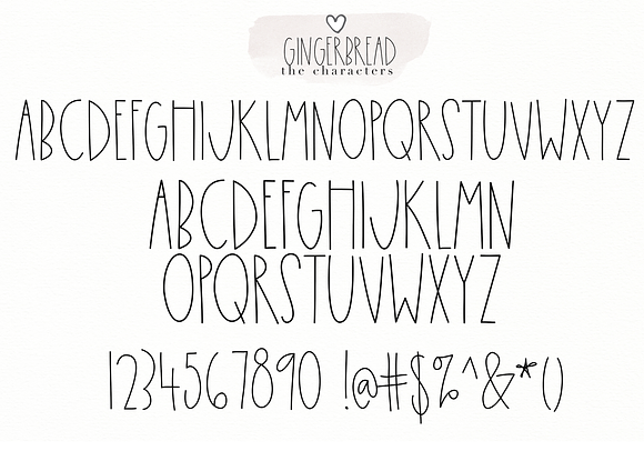 Gingerbread Cookies - A Font Duo in Script Fonts - product preview 9