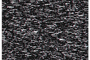 Glitch Digital. Graphic display failure, white noise on a black background