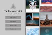 Universal Spirit - Social Media Pack