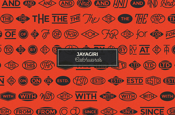 JA Jayagiri + Extras in Urban Fonts - product preview 1