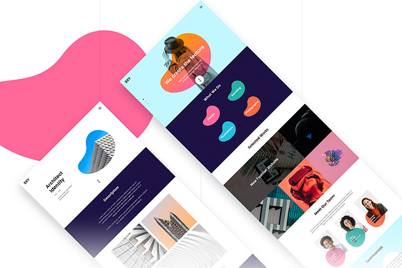 Oxy Creative Template in Website Templates - product preview 1