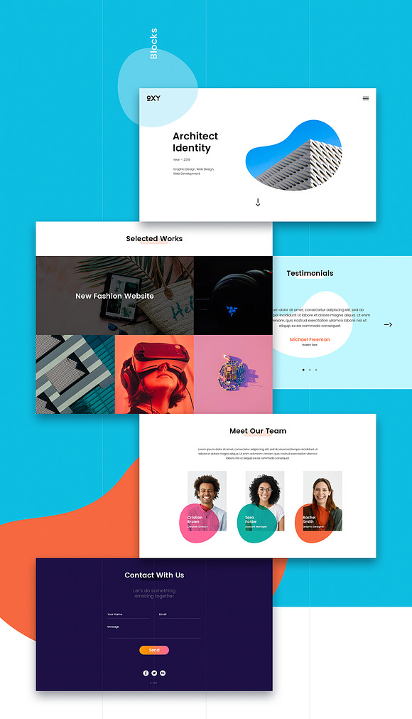 Oxy Creative Template in Website Templates - product preview 2