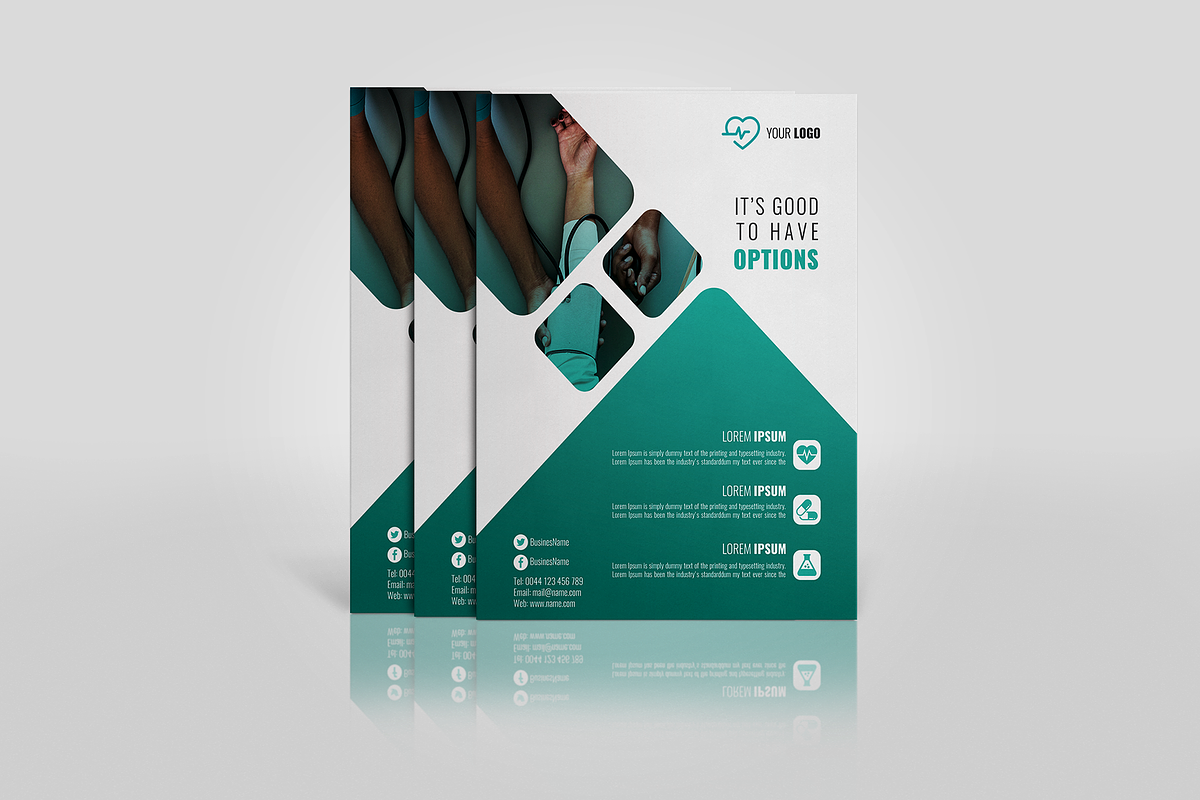 Medicine Flyer #038 in Flyer Templates - product preview 8