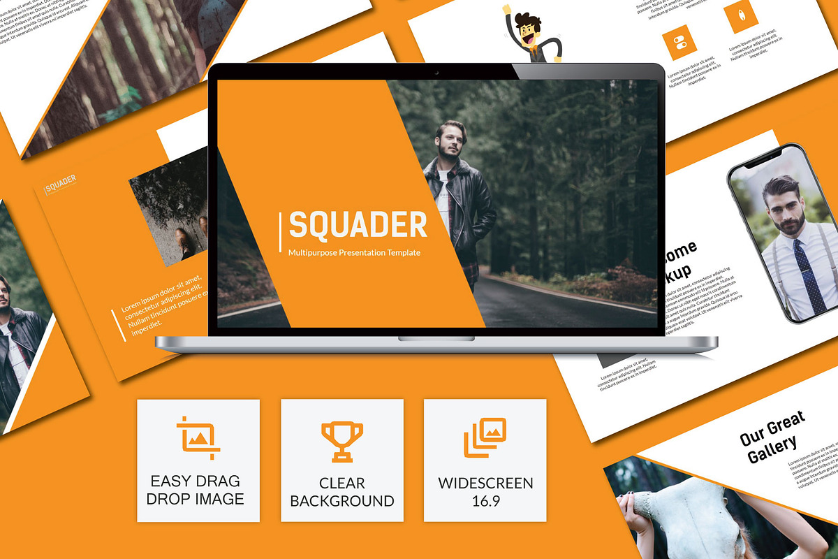 Squader Creative Powerpoint in PowerPoint Templates - product preview 8