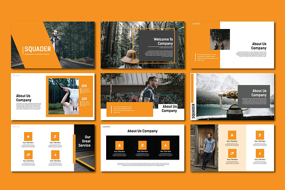 Squader Creative Powerpoint in PowerPoint Templates - product preview 1