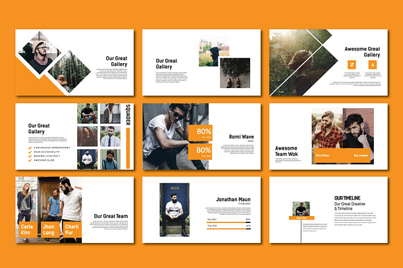 Squader Creative Powerpoint in PowerPoint Templates - product preview 3