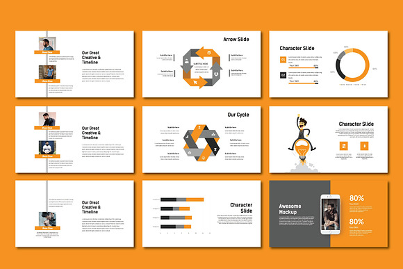 Squader Creative Powerpoint in PowerPoint Templates - product preview 4