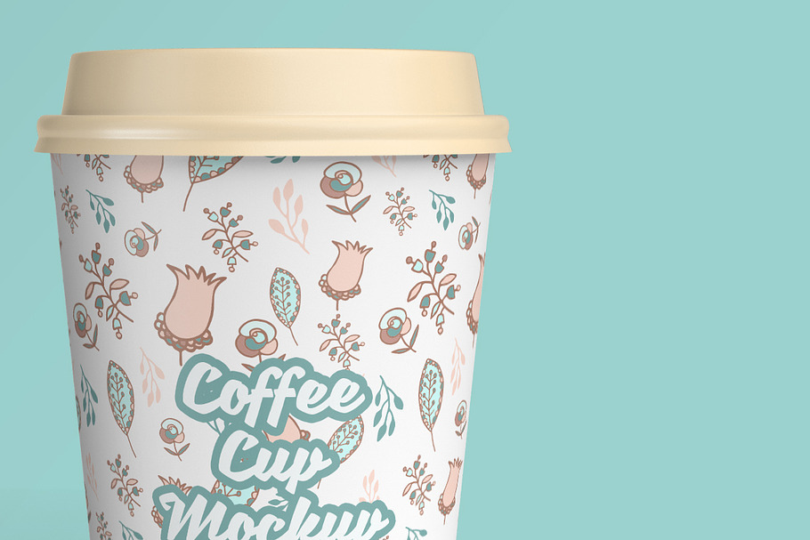 Coffee Cup PSD Mockup in Product Mockups - product preview 8
