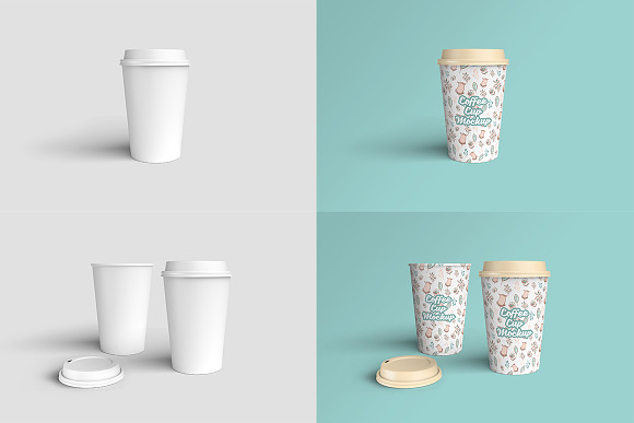 Coffee Cup PSD Mockup in Product Mockups - product preview 1