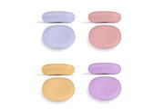 Vector color soap