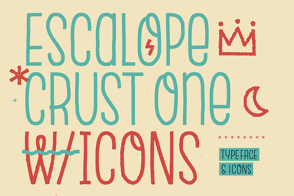 Escalope Crust One + Icons in Icon Fonts - product preview 17