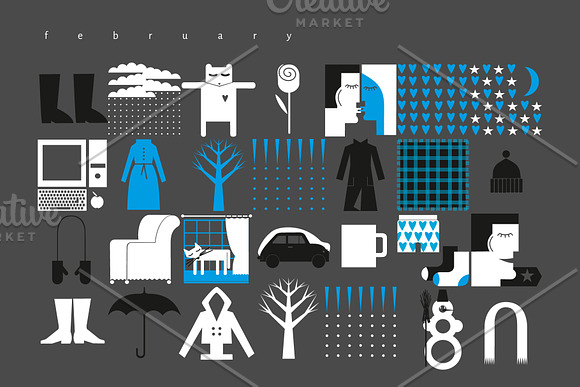 Vector Icons For Every Day in Fall Icons - product preview 2