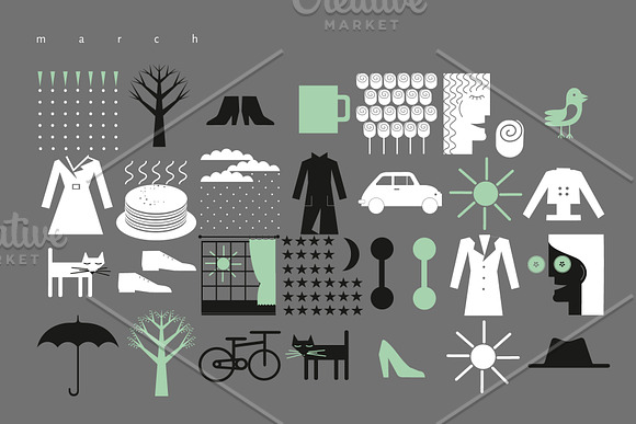 Vector Icons For Every Day in Fall Icons - product preview 3