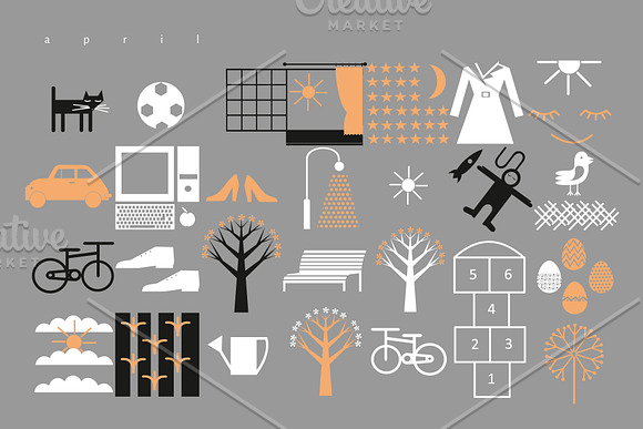 Vector Icons For Every Day in Fall Icons - product preview 4